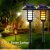 2 in 1 Solar Flame Lamp | Outdoor Led Waterproof Decoration Garden Lawn Light