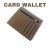 Men’s Leather Card Shap Wallet