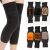 (1Pair ) Knee Warmer Woolen Knee Cap For Men And Women (random Design)